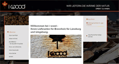 Desktop Screenshot of i-wood.de