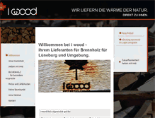 Tablet Screenshot of i-wood.de